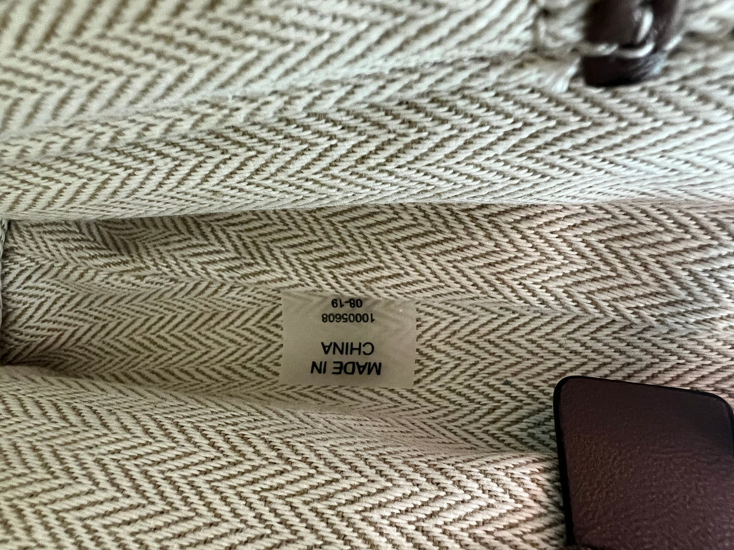 Tory Burch Kira Top Handle Taupe