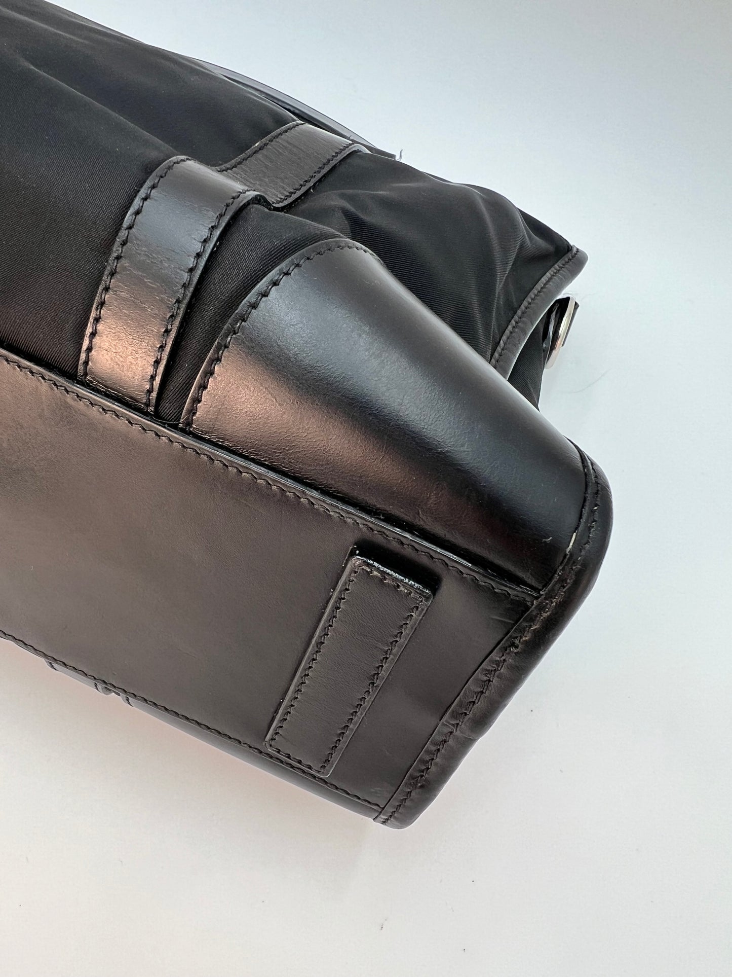 Prada Black Two-Way Handbag