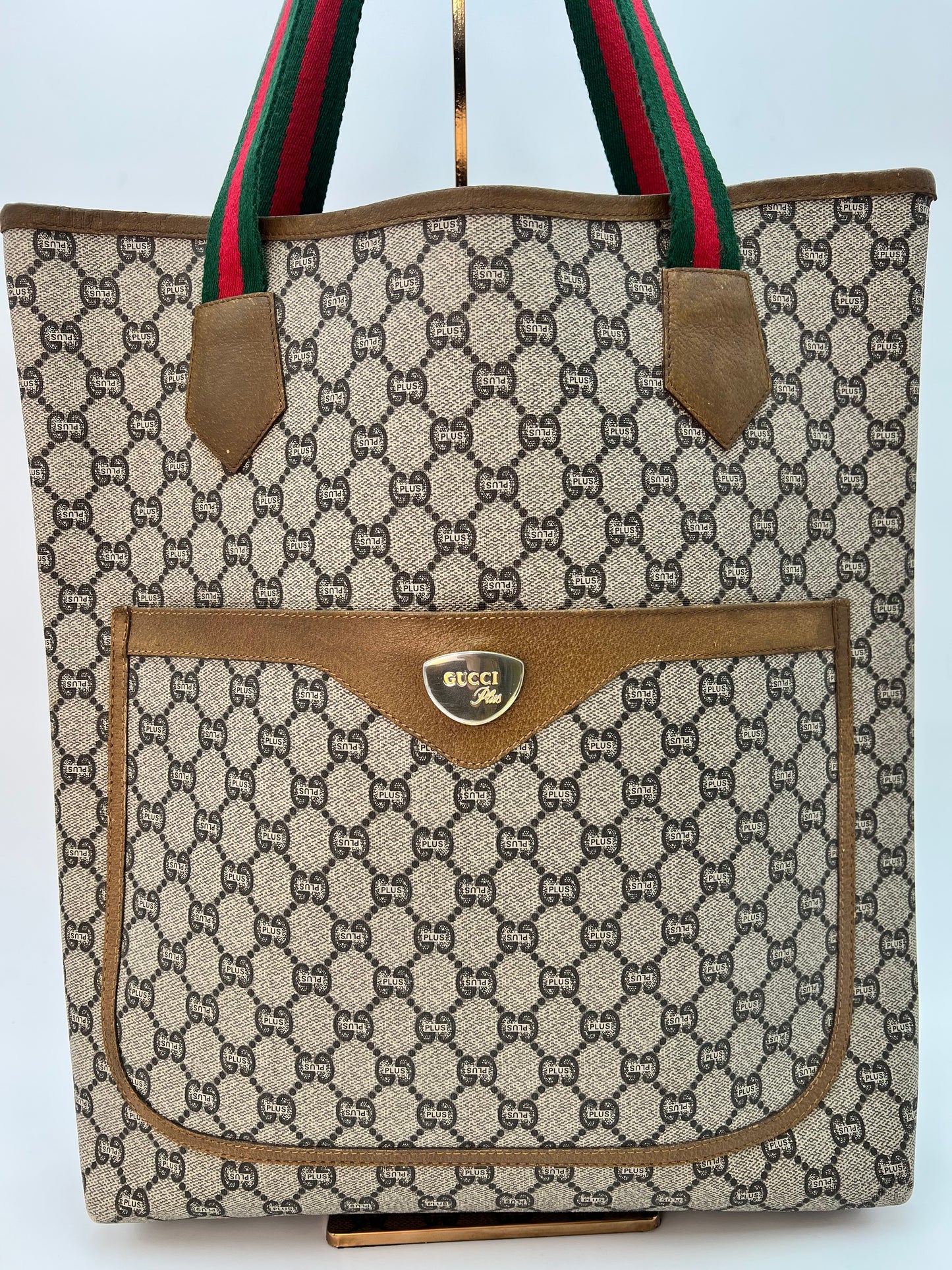 Gucci Plus Sherry Line Tote