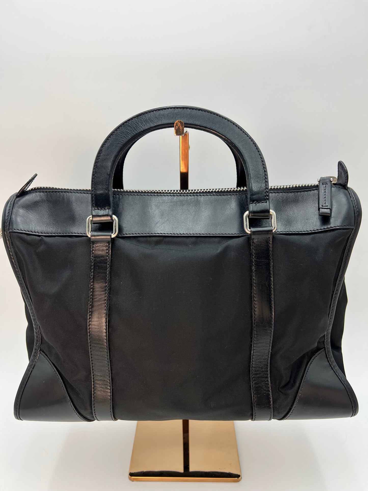 Prada Black Two-Way Handbag