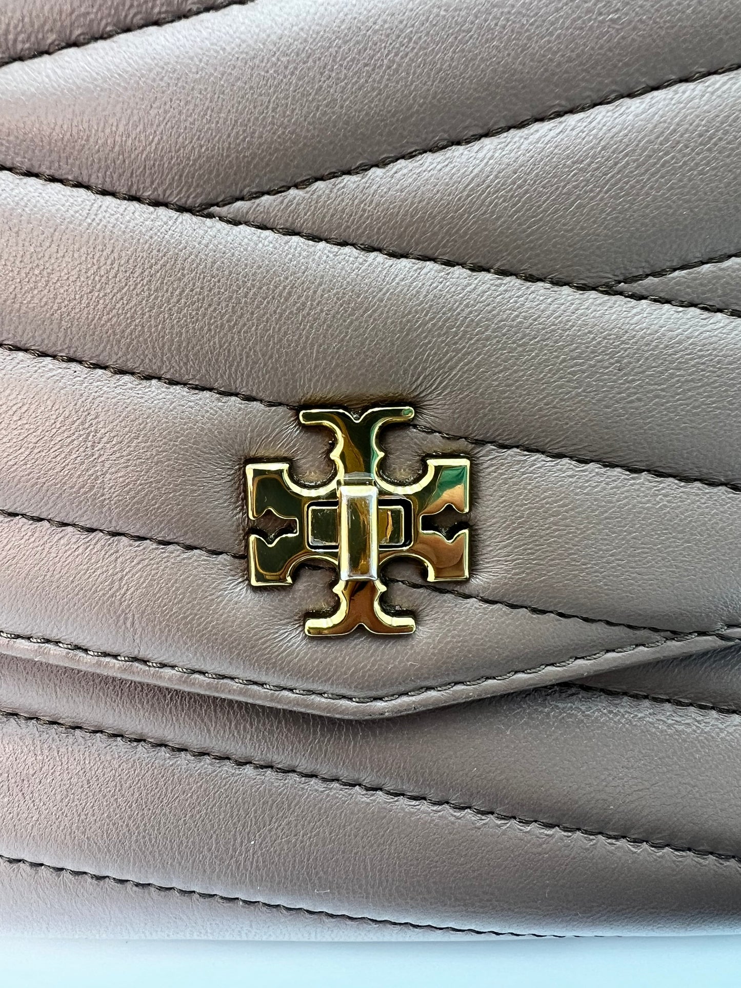 Tory Burch Kira Top Handle Taupe