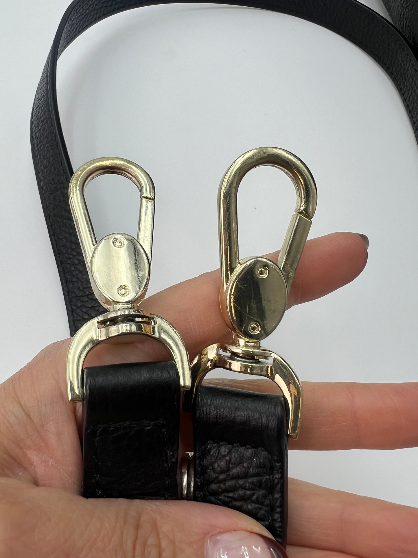 Versace Pebbled Leather Flap Bag