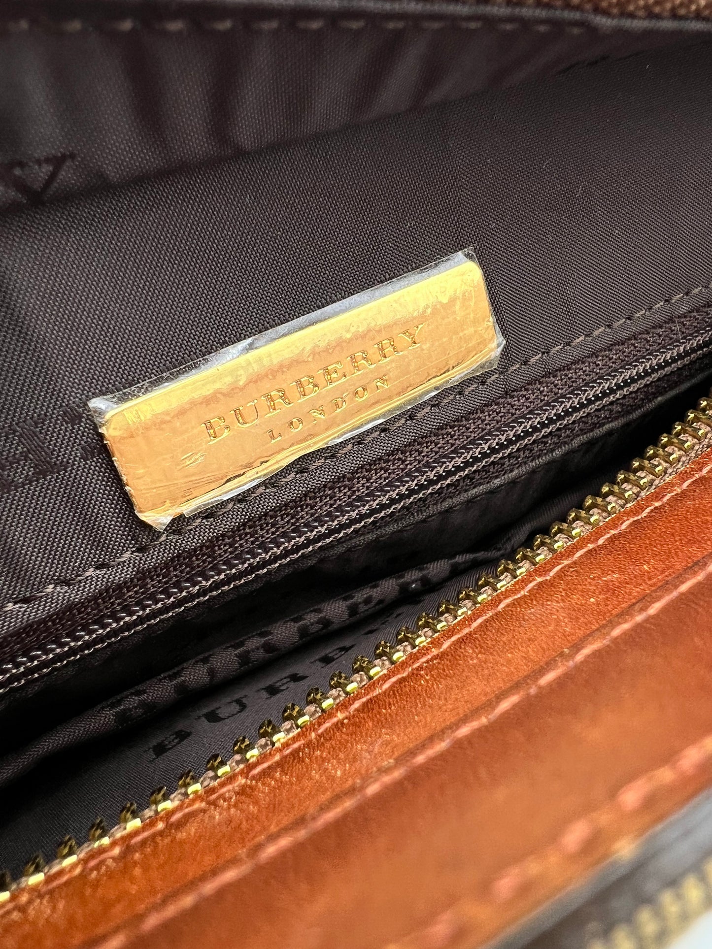 Burberry Check Shoulder Bag