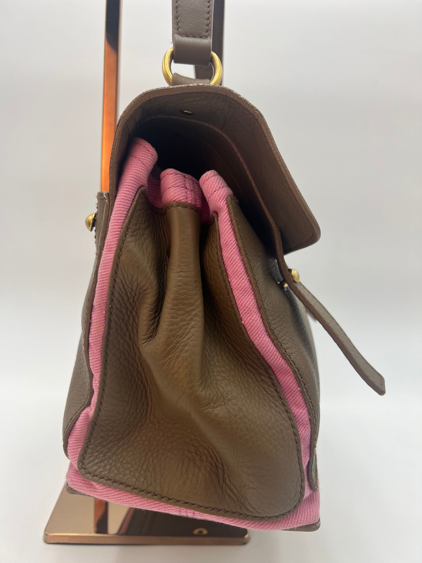 YSL Muse Greige Leather