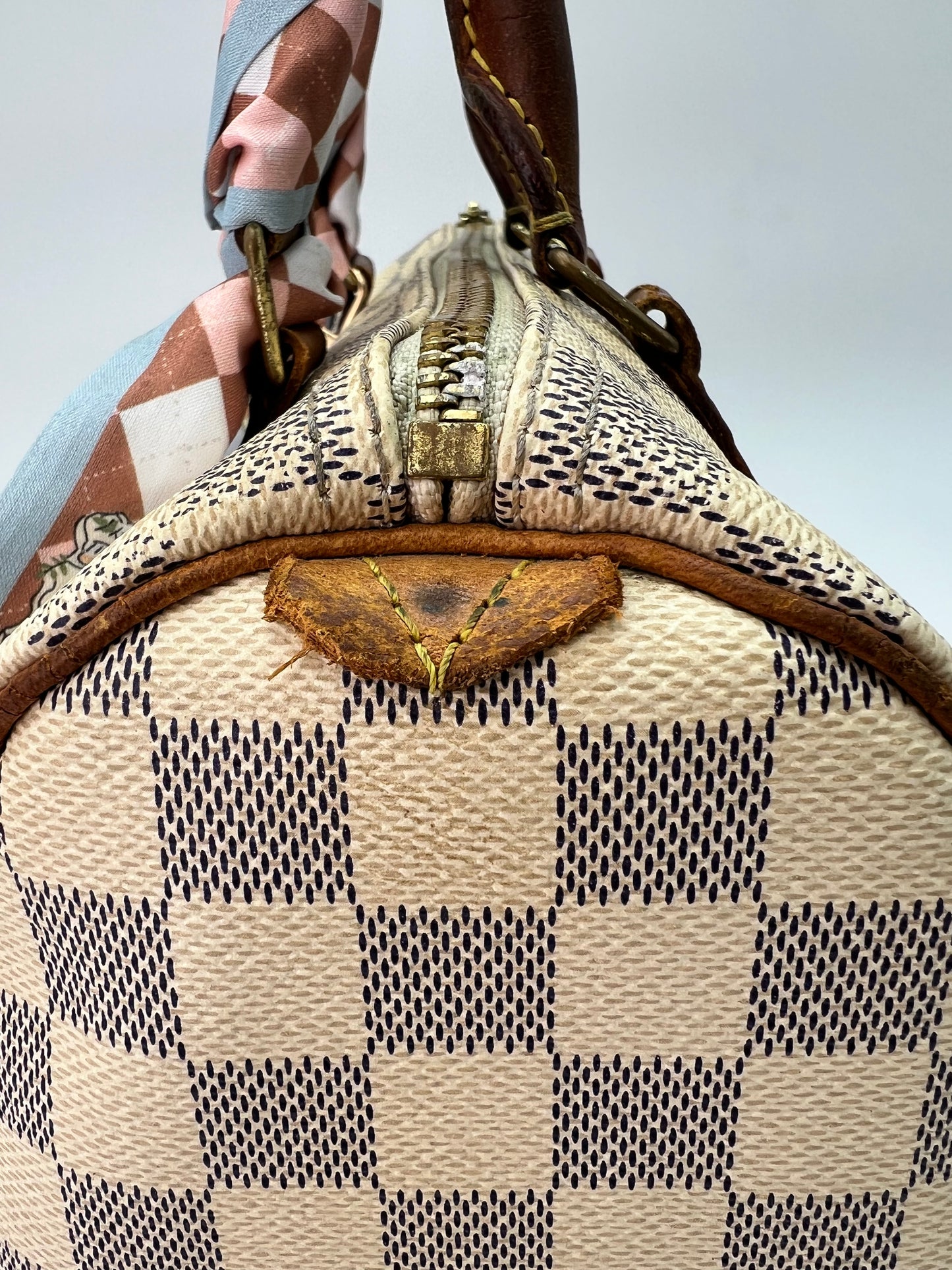 Louis Vuitton Damier Azure Speedy 25