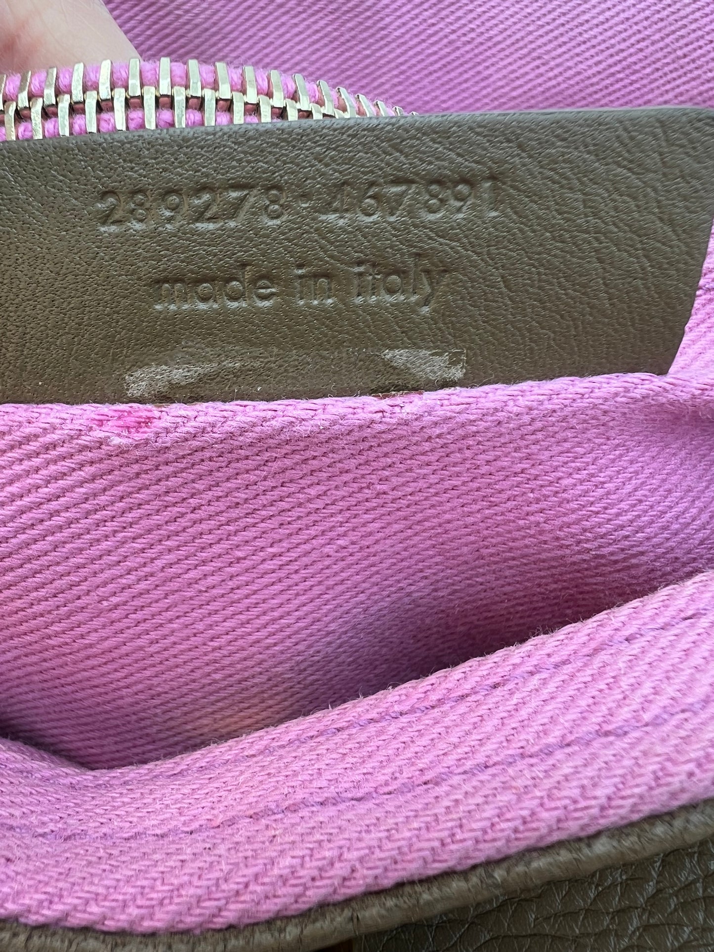 YSL Muse Greige Leather