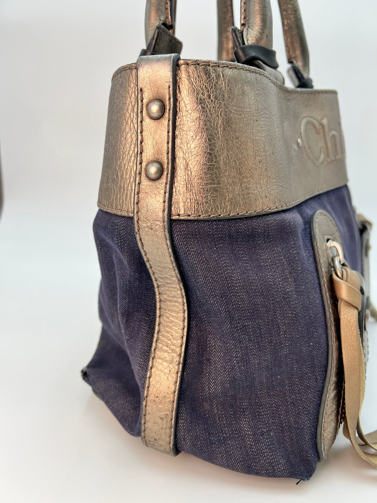 Chloe Denim Satchel