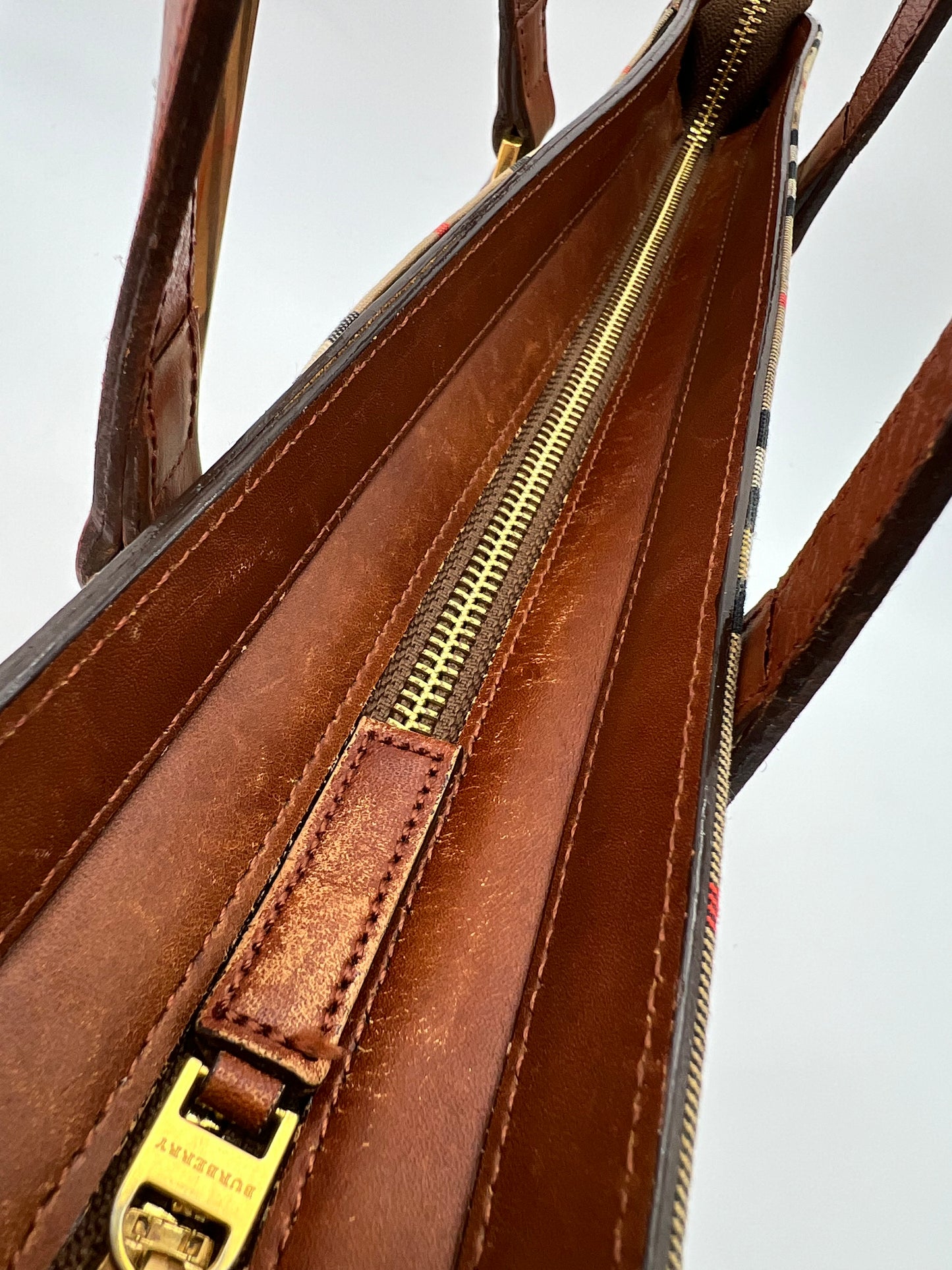 Burberry Check Shoulder Bag