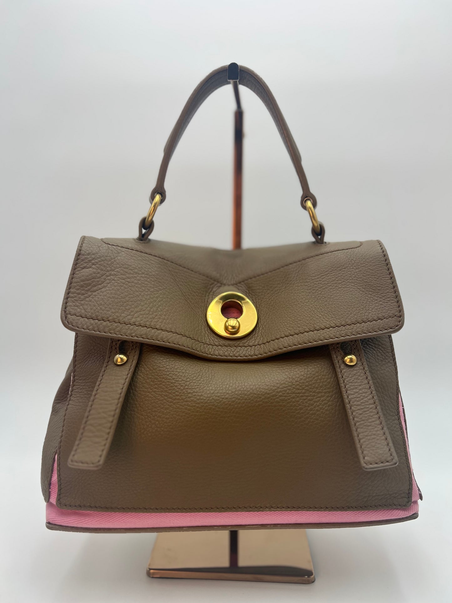 YSL Muse Greige Leather