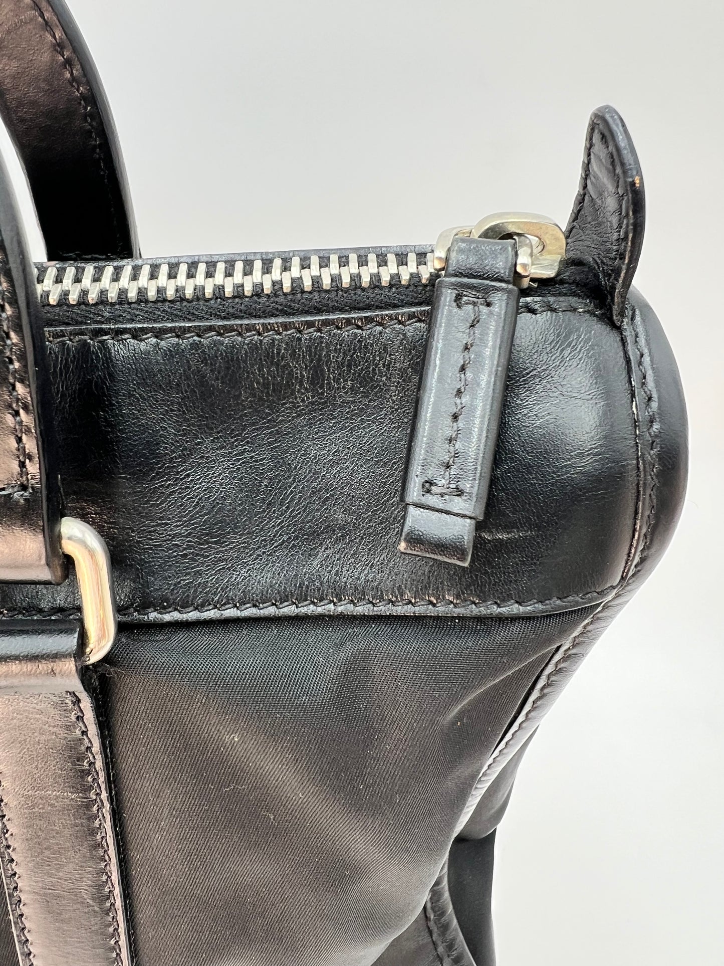 Prada Black Two-Way Handbag