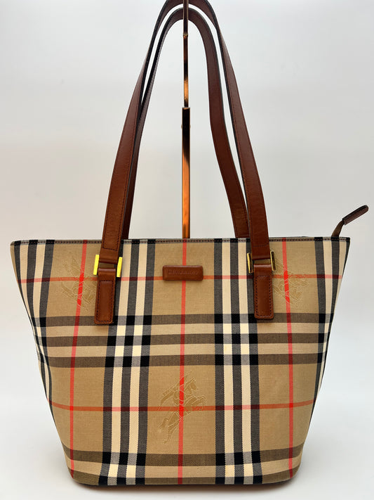 Burberry Check Shoulder Bag