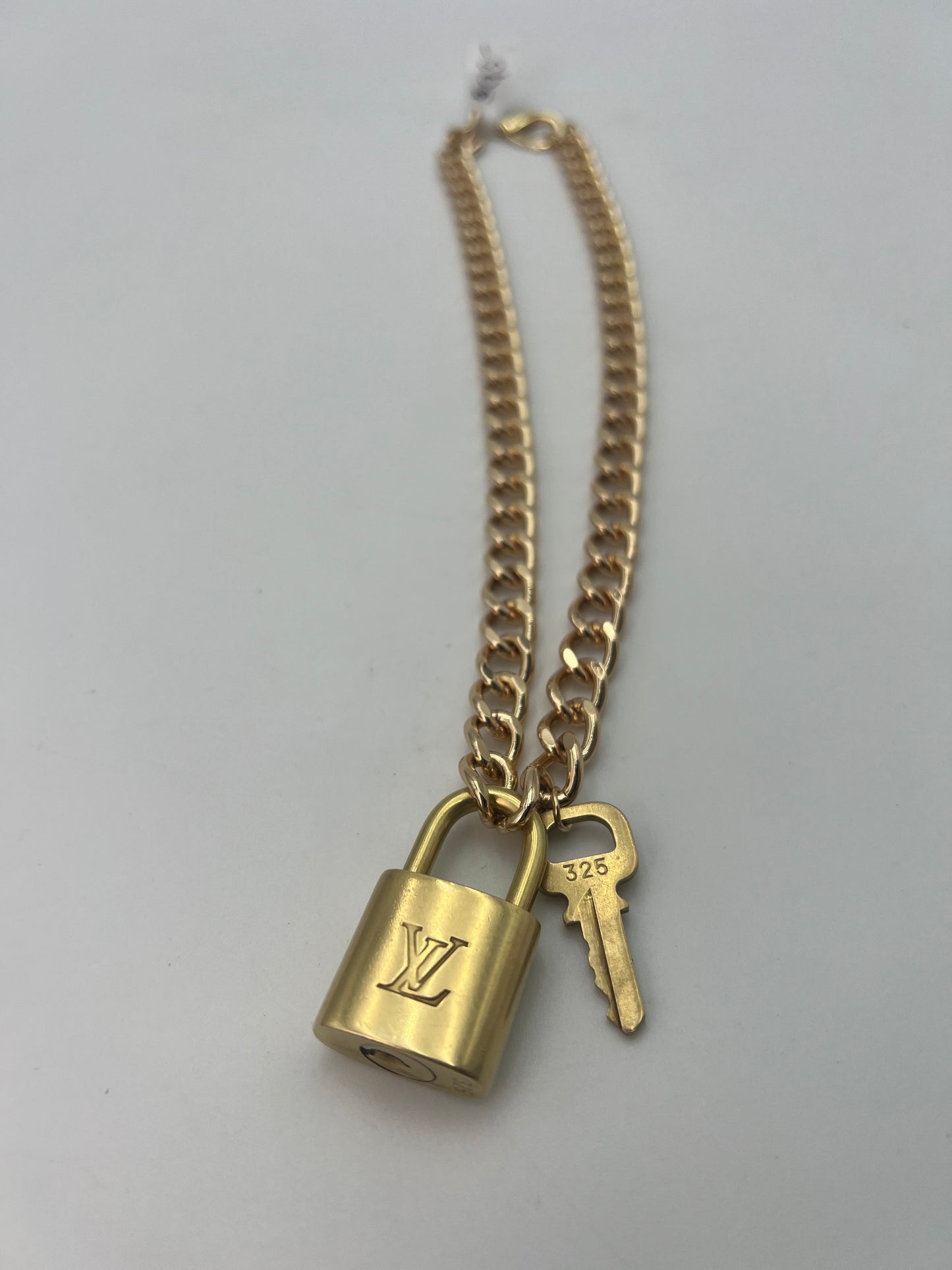 Louis Vuitton Lock & Key Necklace
