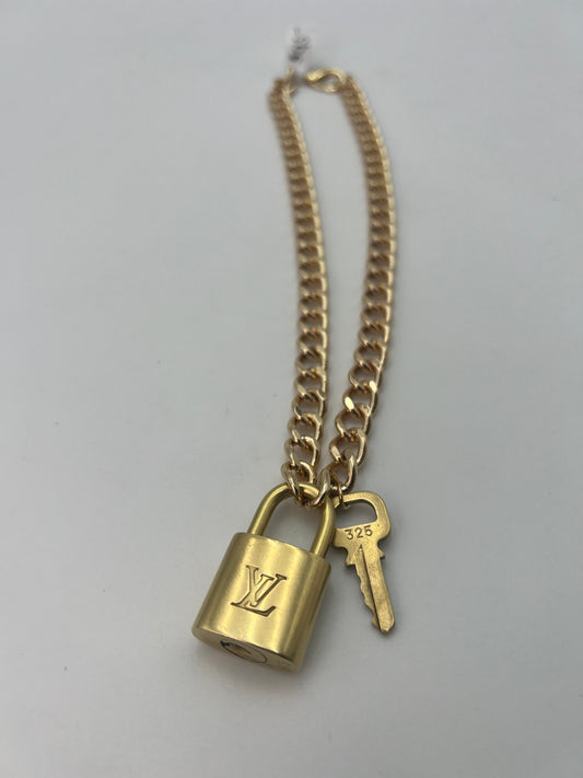 Louis Vuitton Lock & Key Necklace