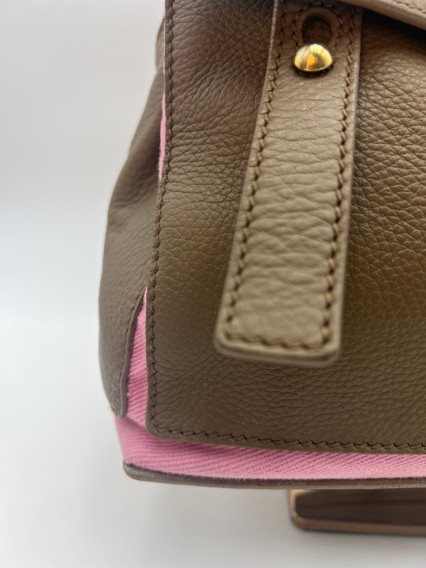 YSL Muse Greige Leather