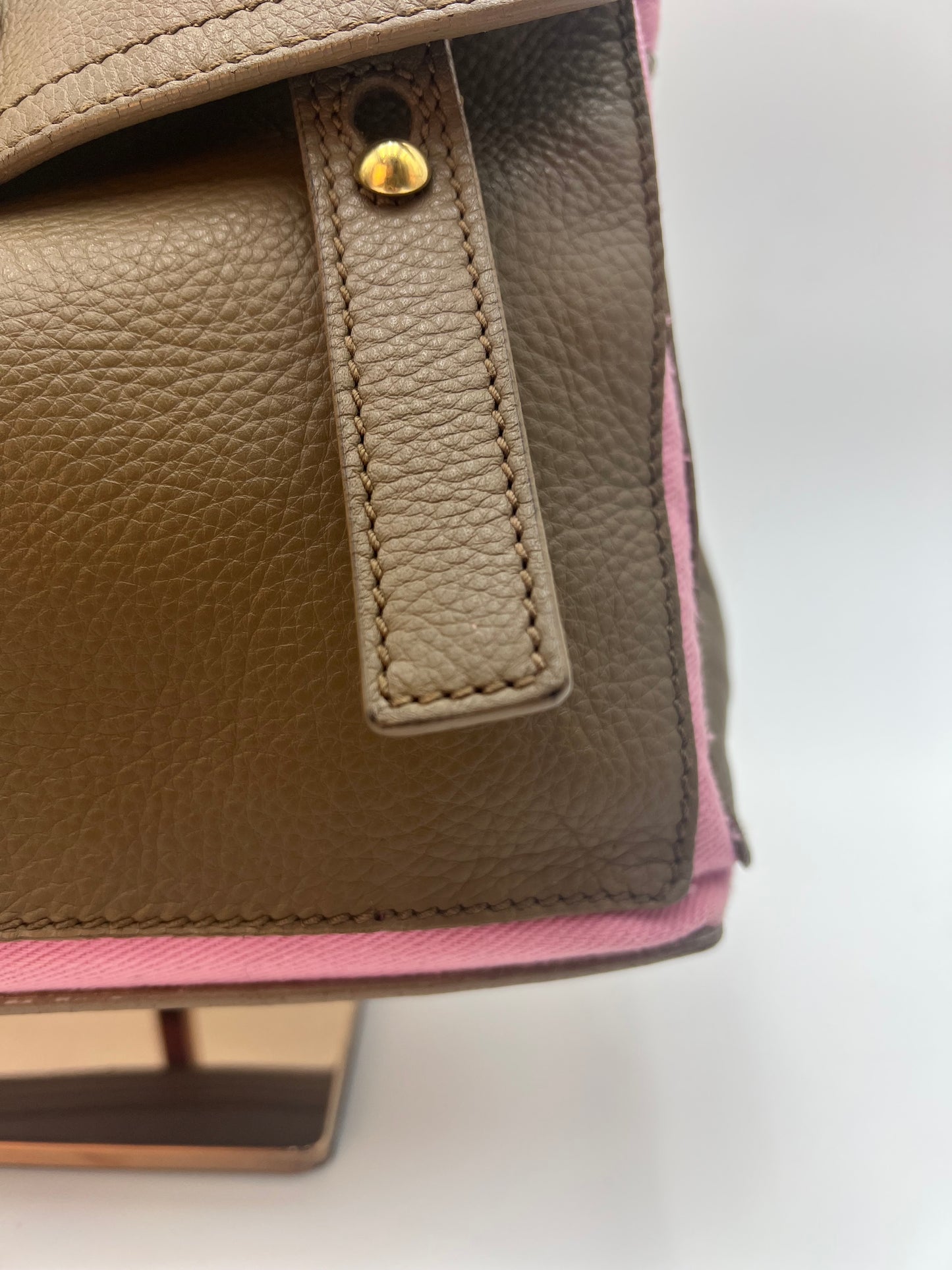 YSL Muse Greige Leather