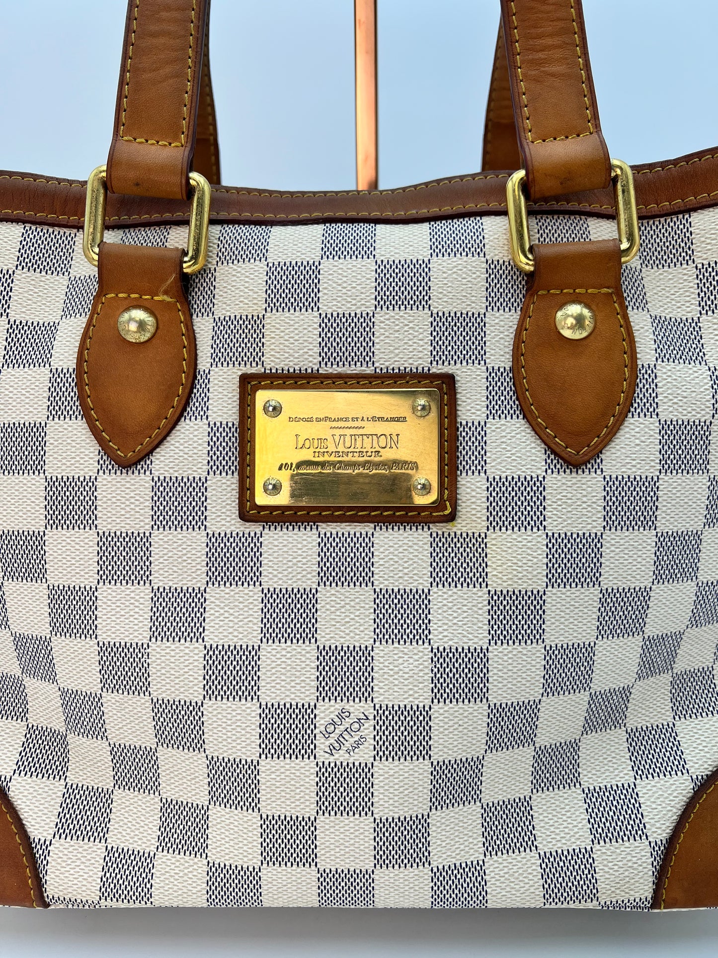 Louis Vuitton Damier Azure Hampstead PM