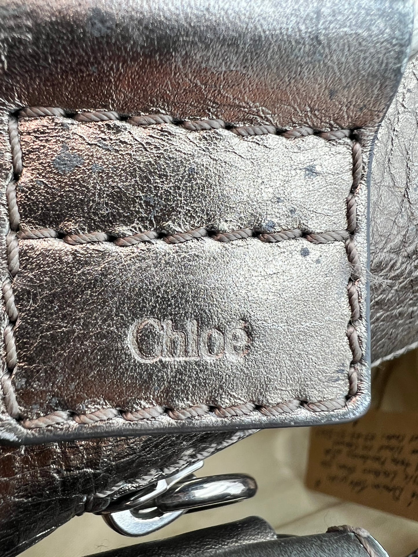 Chloe Denim Satchel