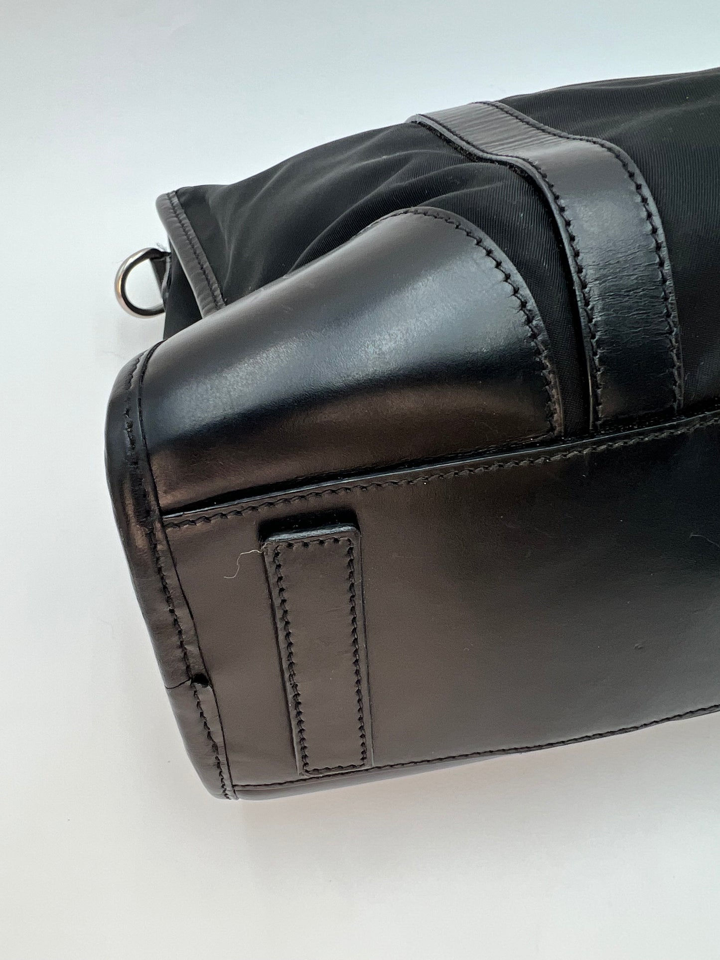 Prada Black Two-Way Handbag