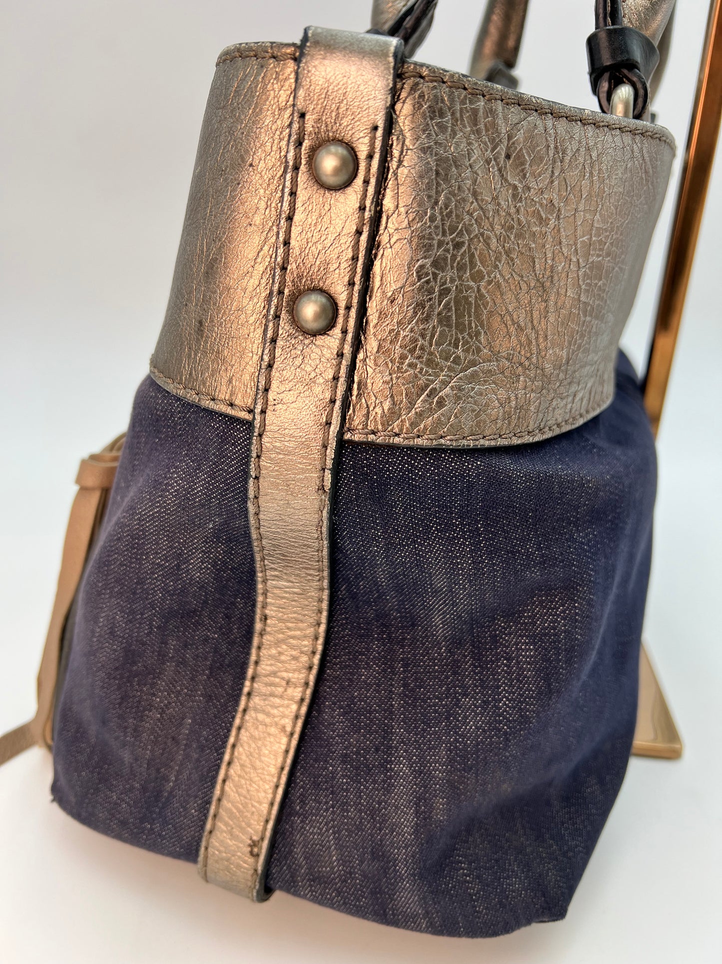 Chloe Denim Satchel