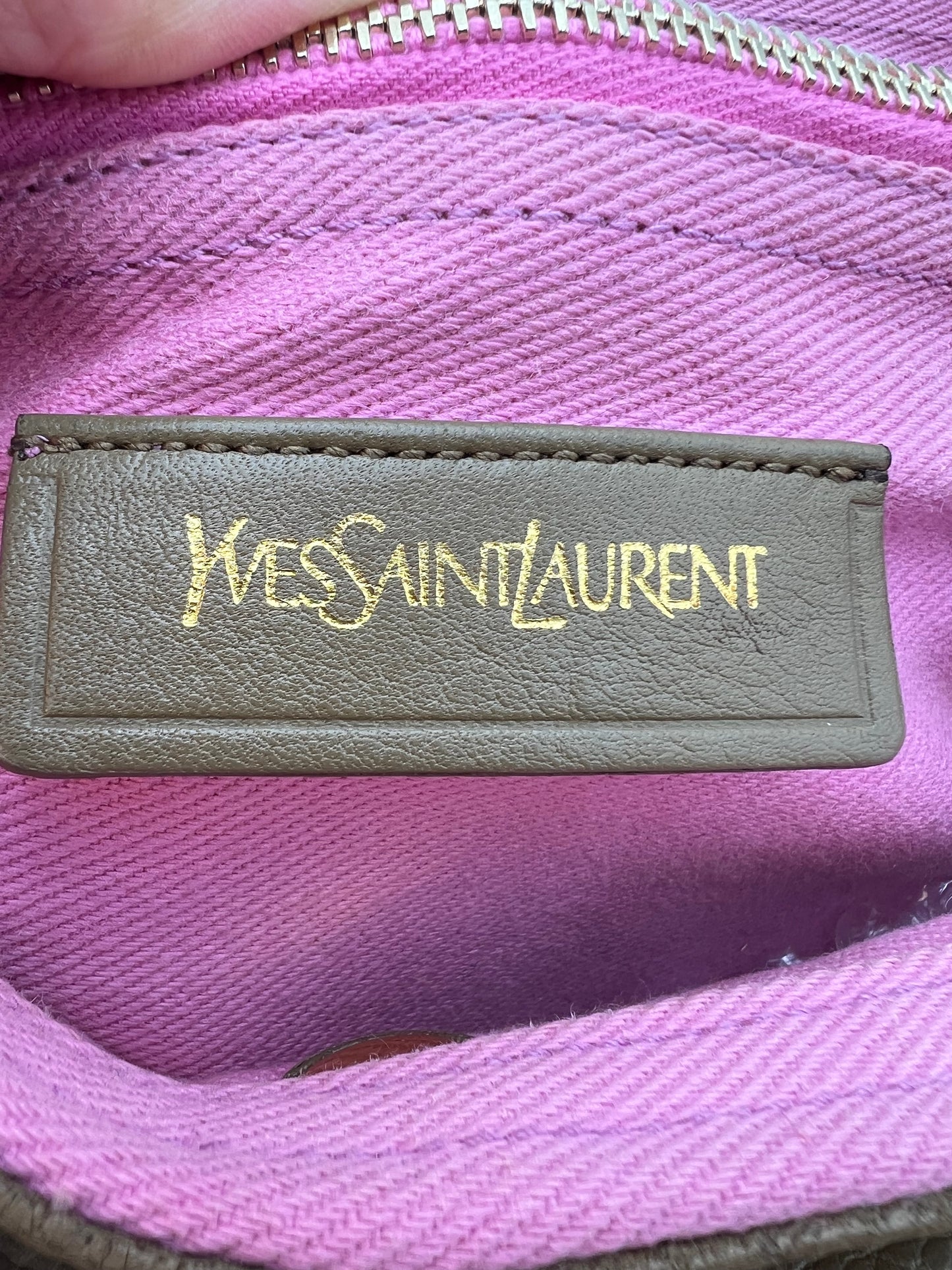 YSL Muse Greige Leather