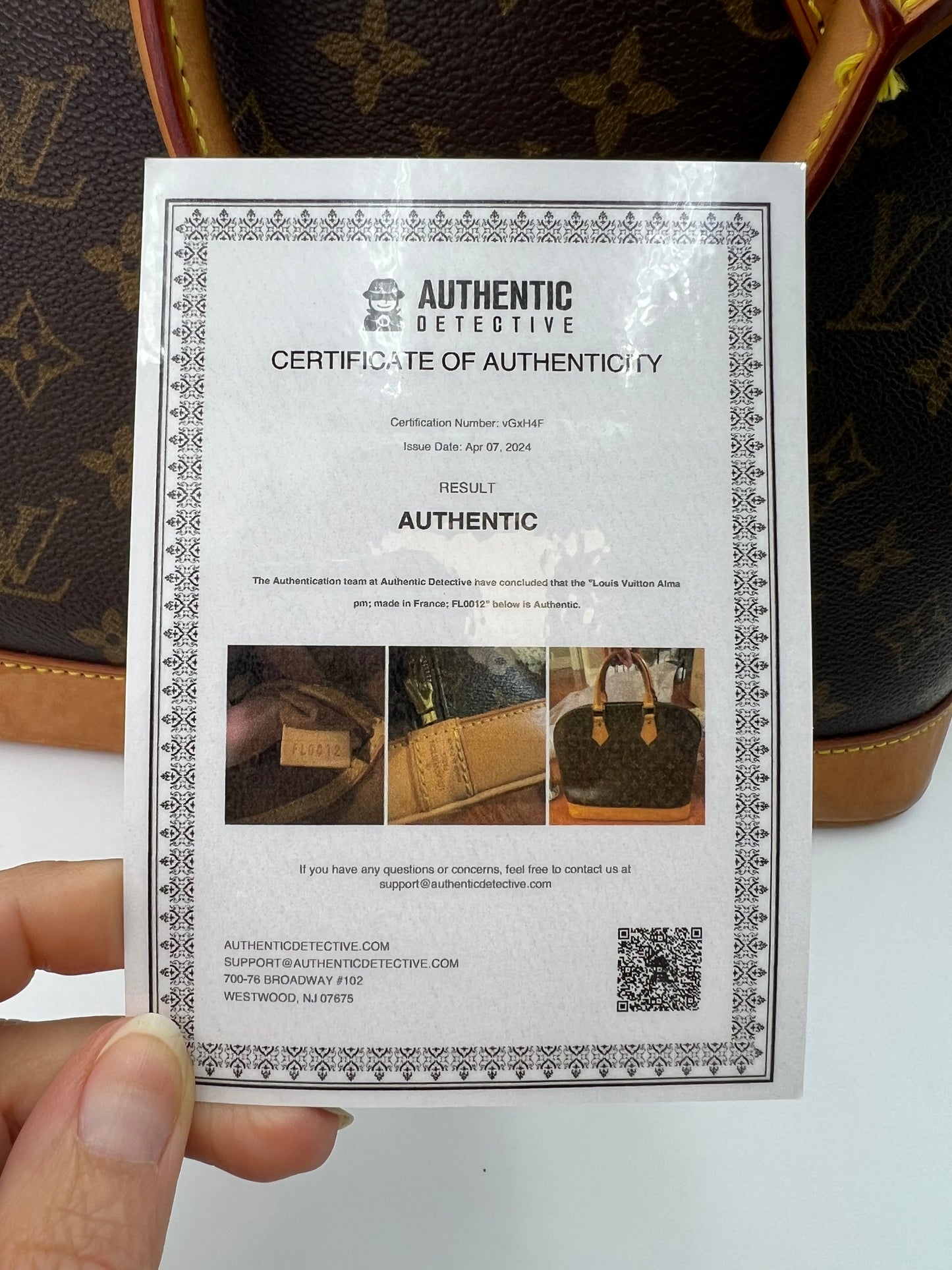 Louis Vuitton Alma PM