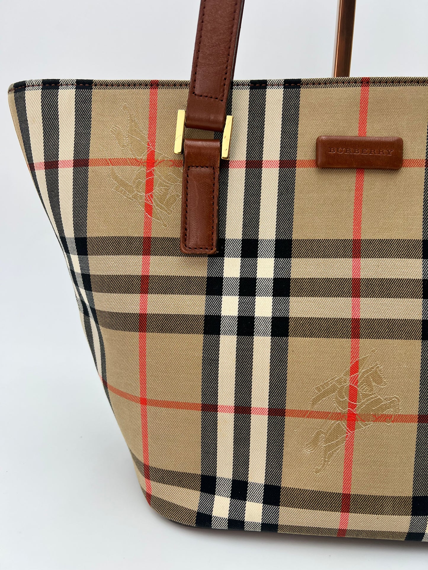 Burberry Check Shoulder Bag