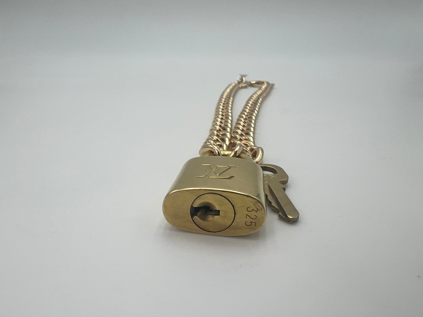 Louis Vuitton Lock & Key Necklace