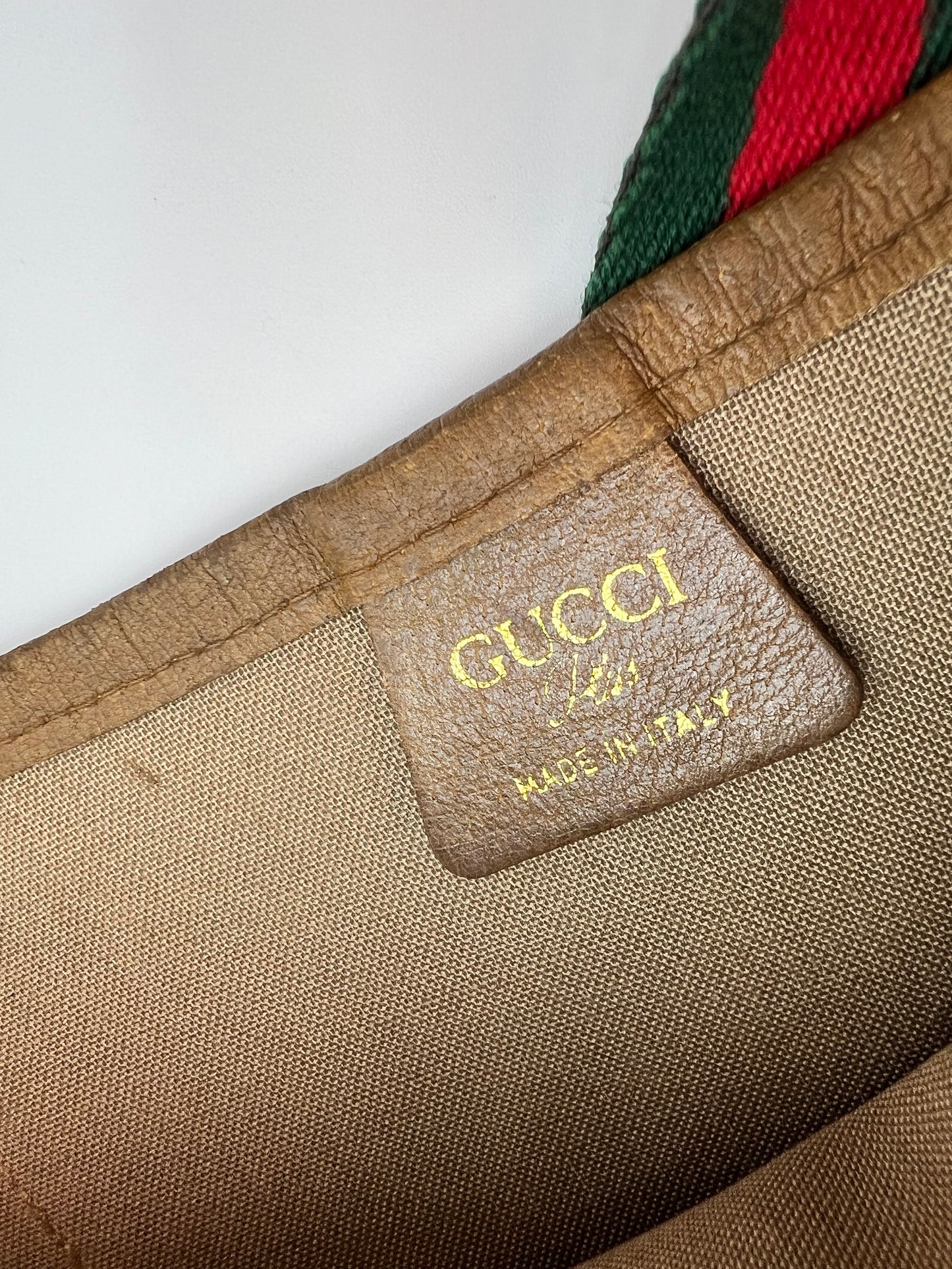 Gucci Plus Sherry Line Tote