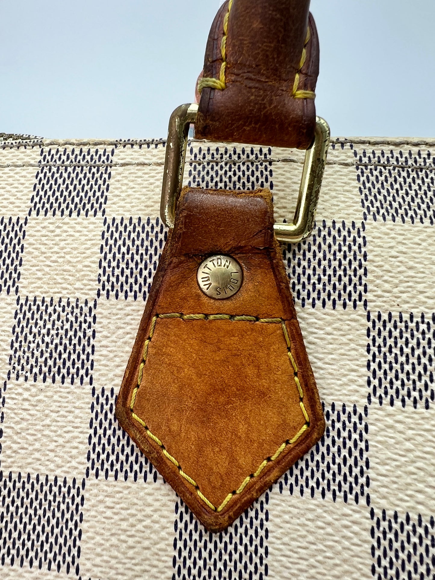 Louis Vuitton Damier Azure Speedy 25