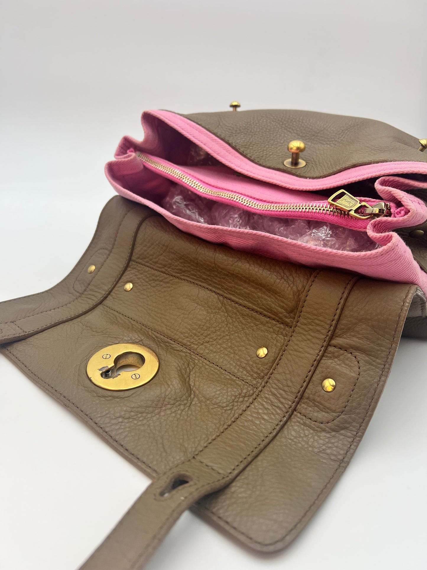 YSL Muse Greige Leather