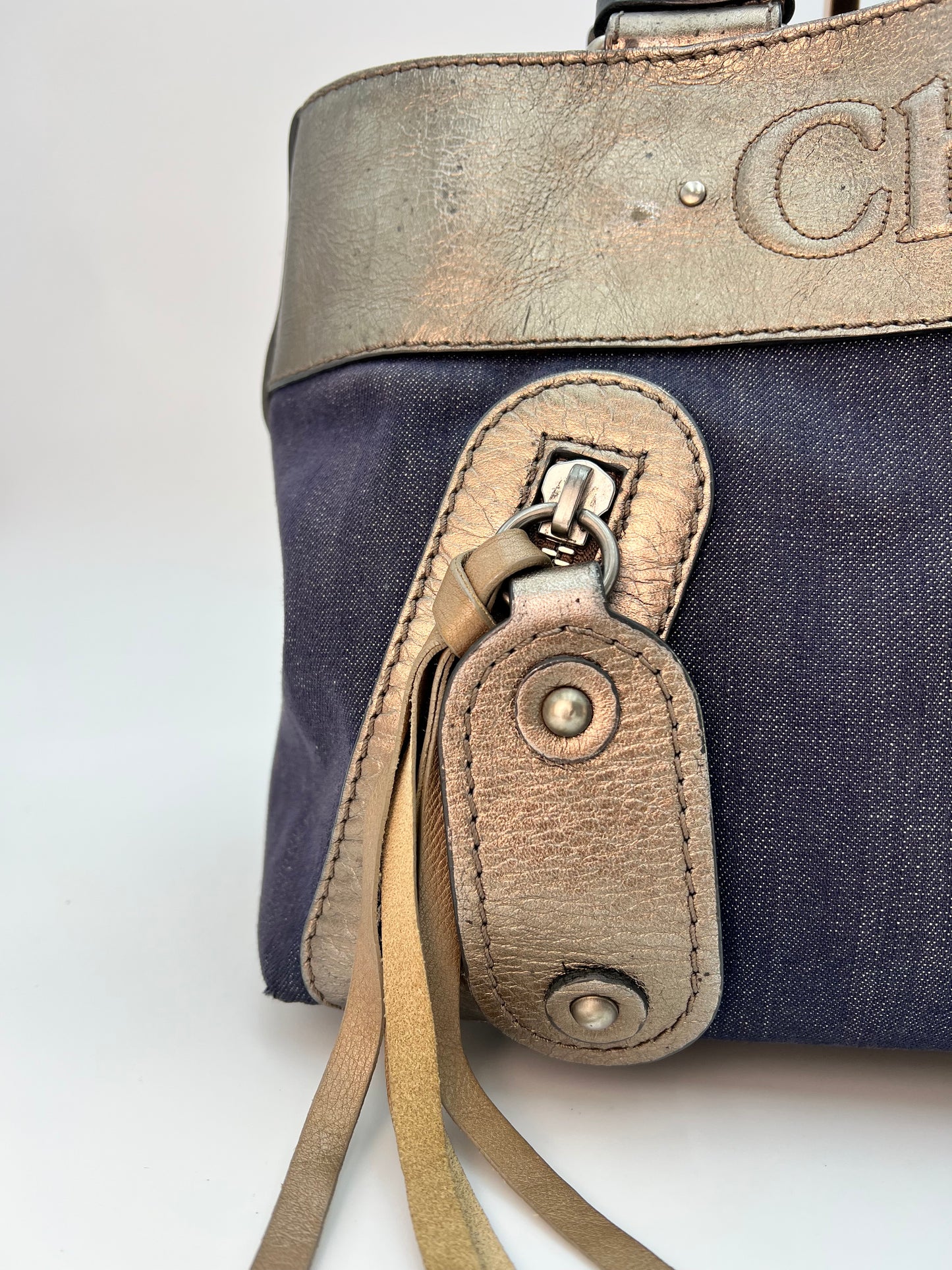 Chloe Denim Satchel