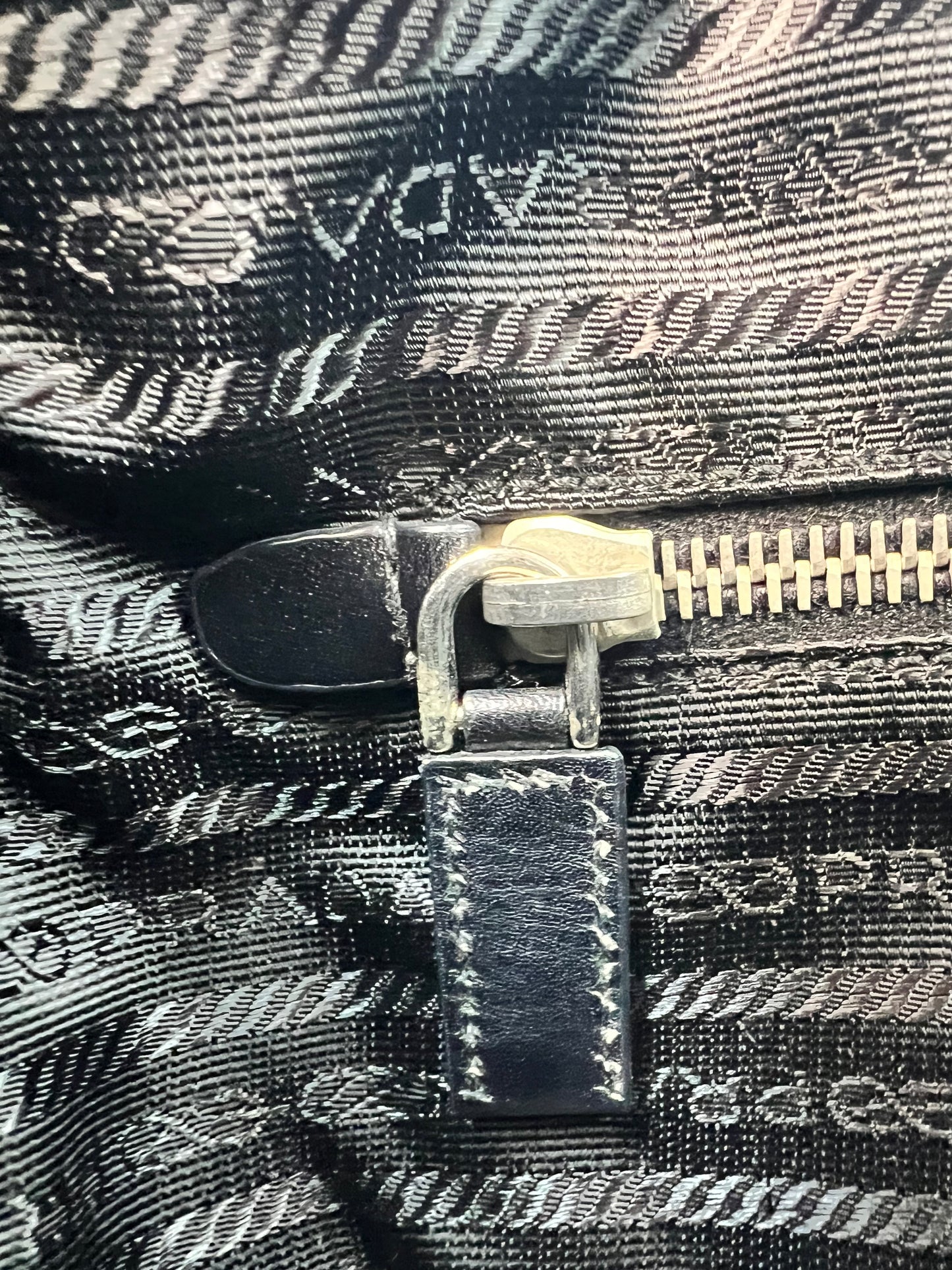 Prada Black Two-Way Handbag