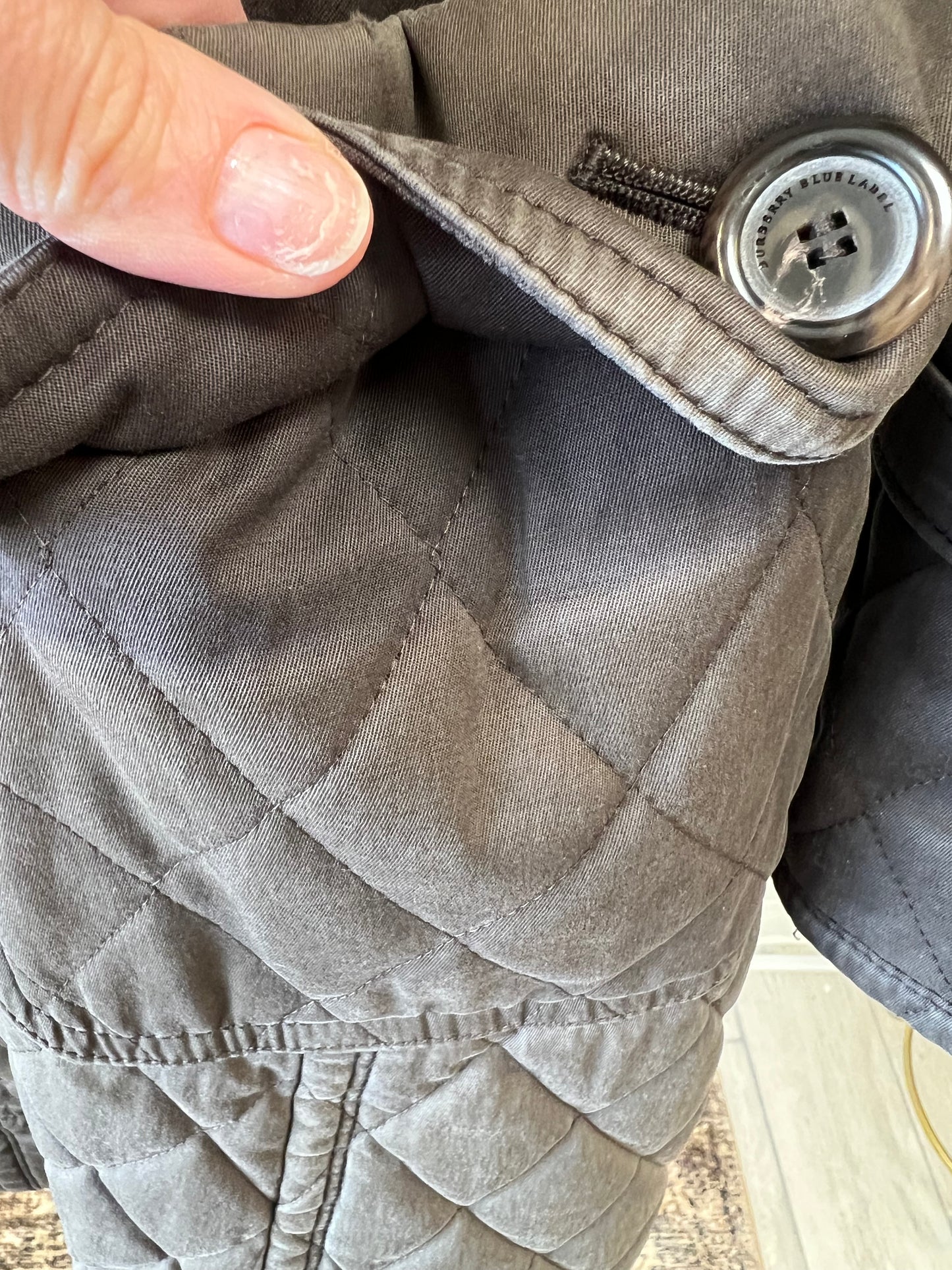 Vintage Burberry Pea Coat