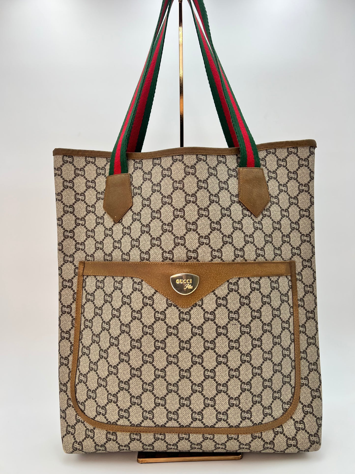 Gucci Plus Sherry Line Tote