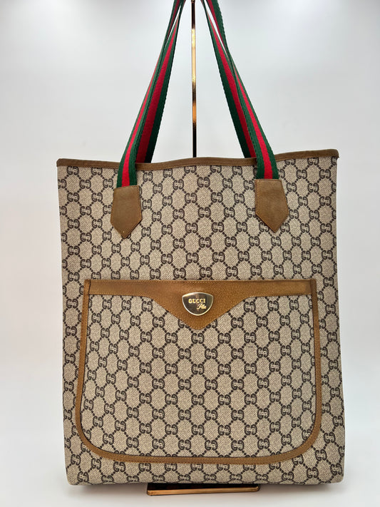 Gucci Plus Sherry Line Tote