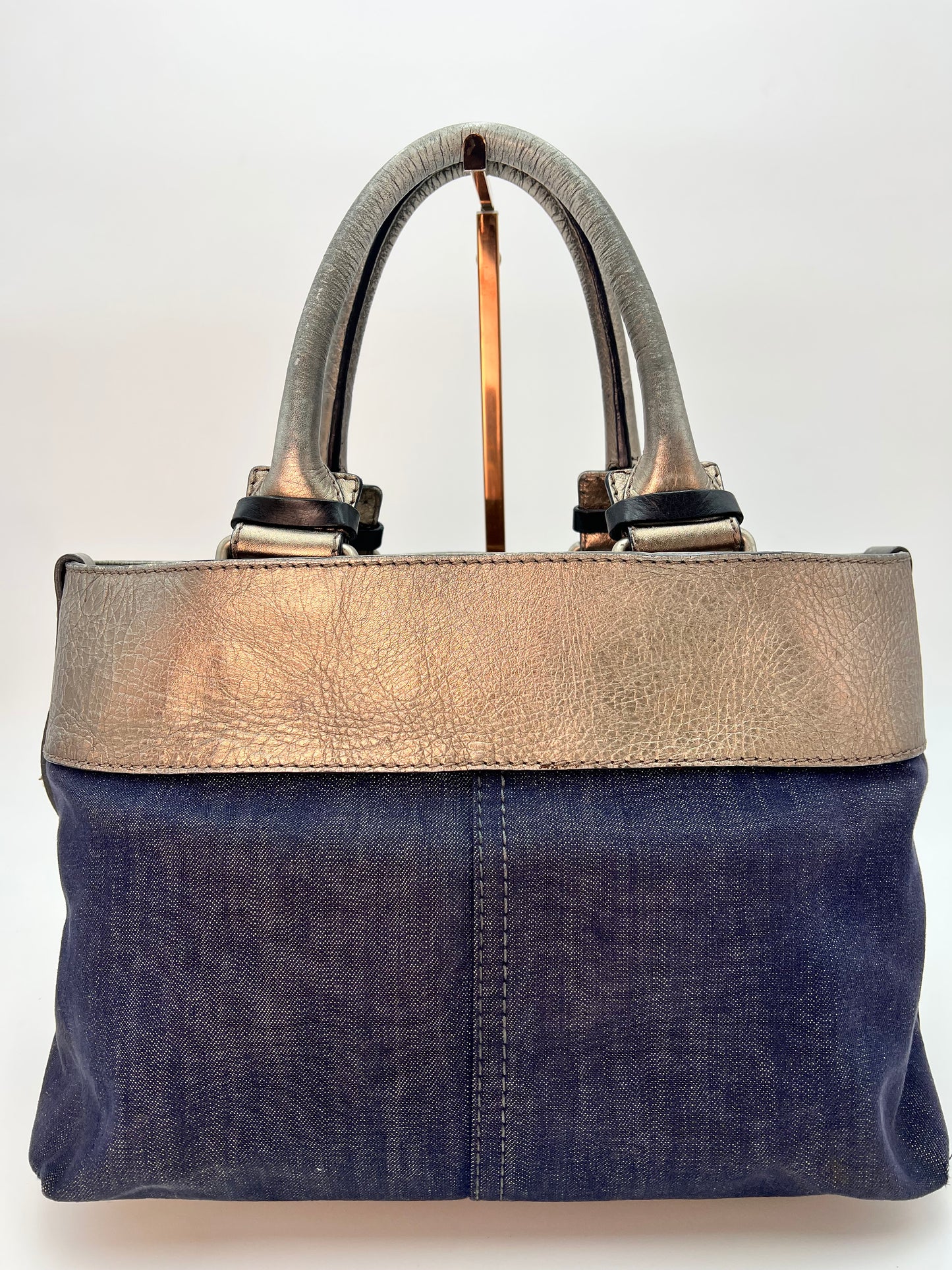 Chloe Denim Satchel