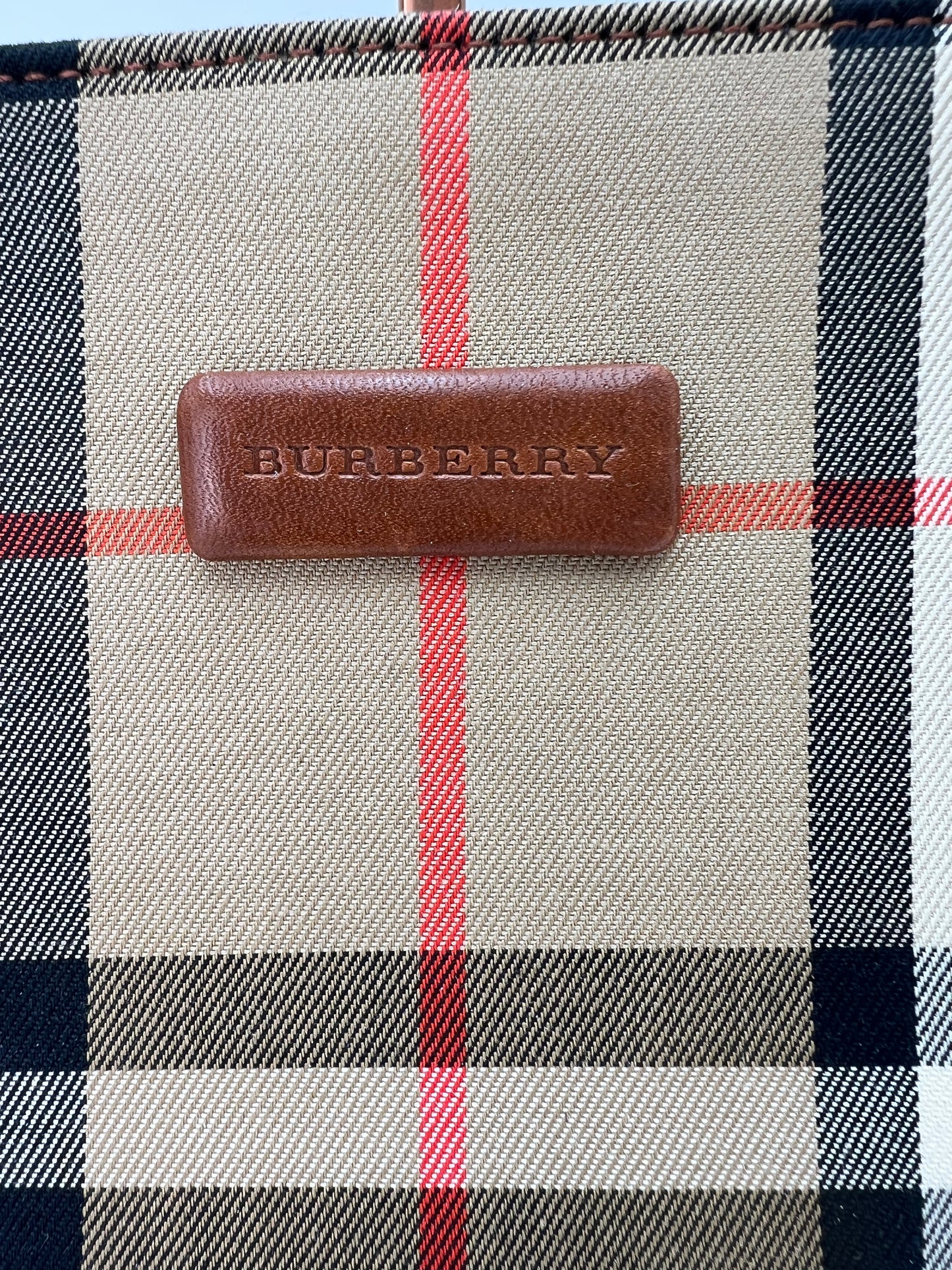 Burberry Check Shoulder Bag