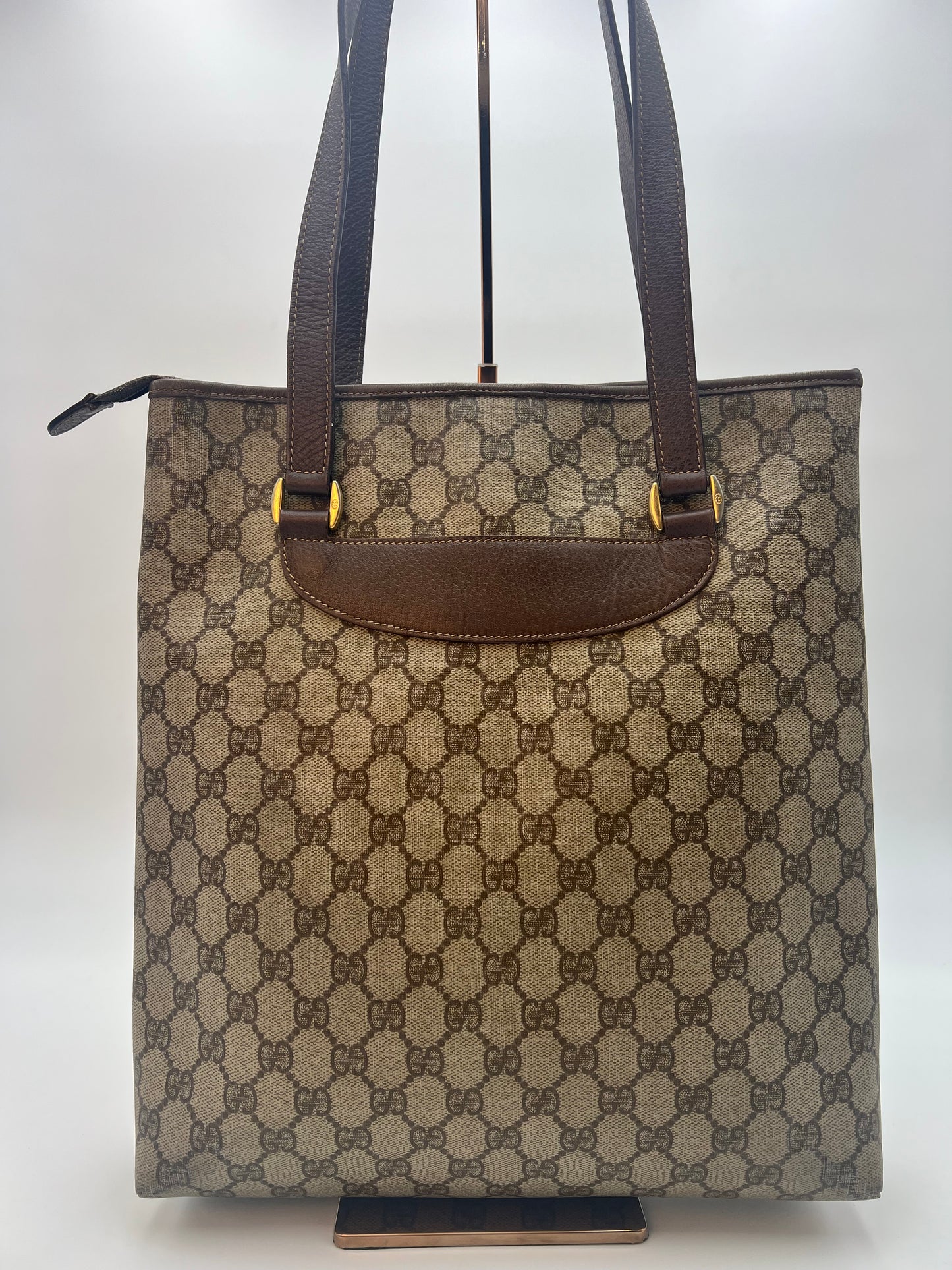 Gucci Monogram Zip Tote