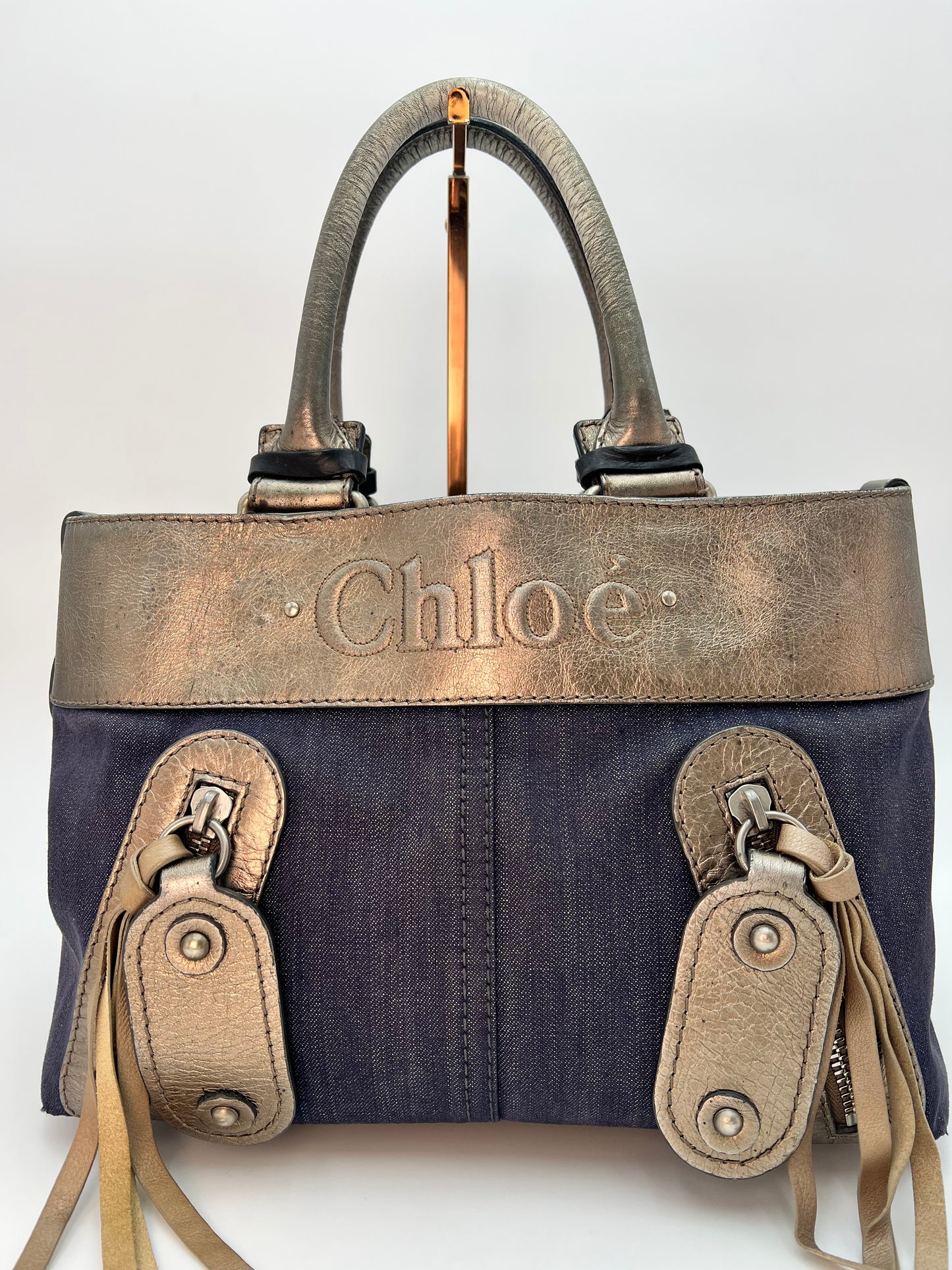 Chloe Denim Satchel
