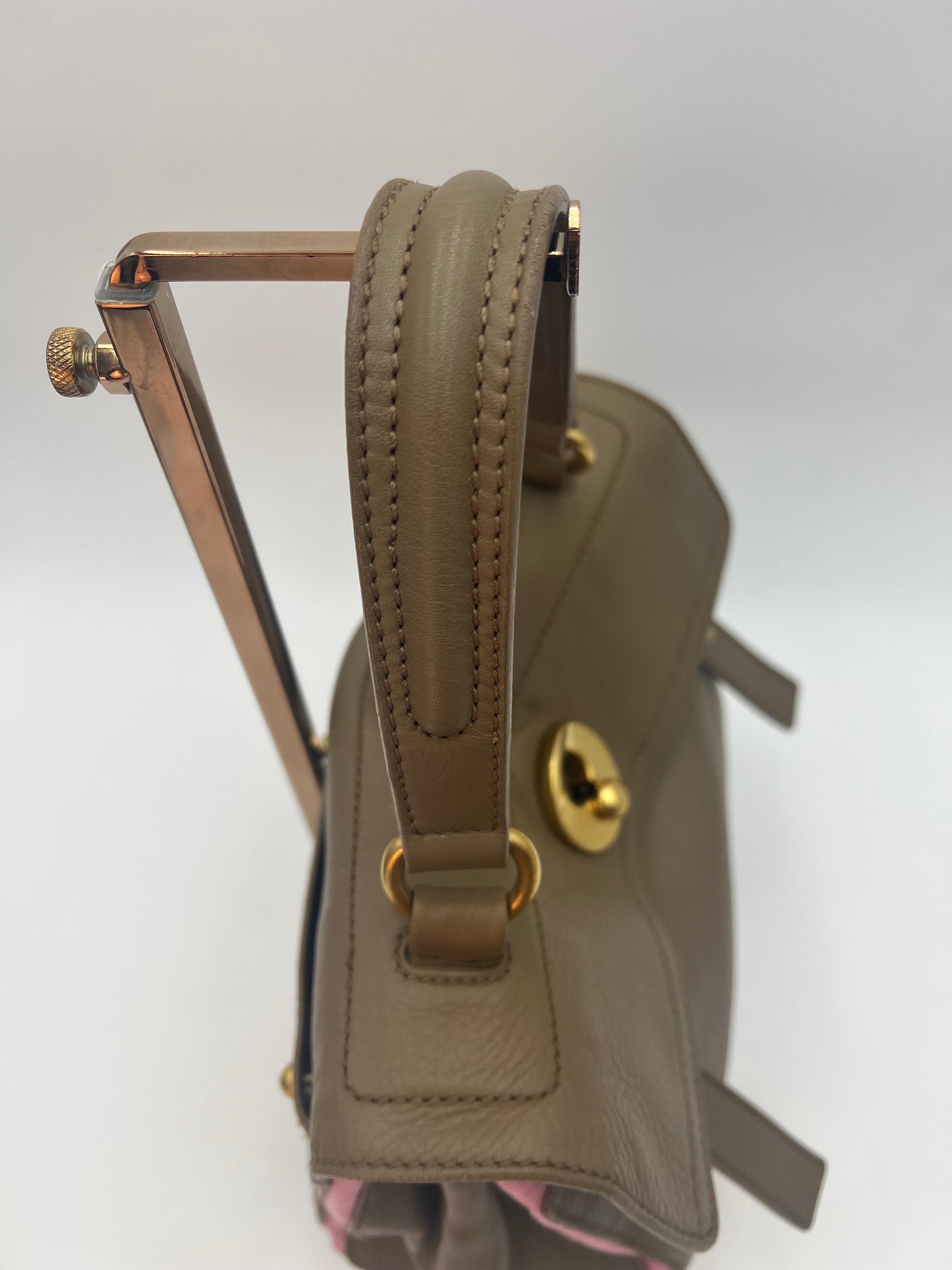 YSL Muse Greige Leather