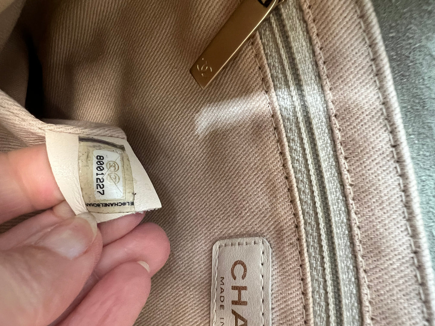 Chanel Camellia Suede Handbag