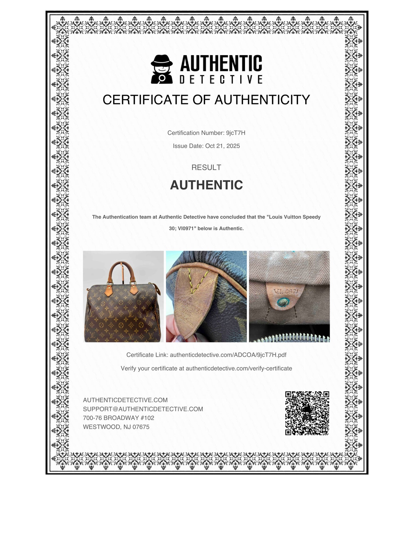 Louis Vuitton Speedy 30