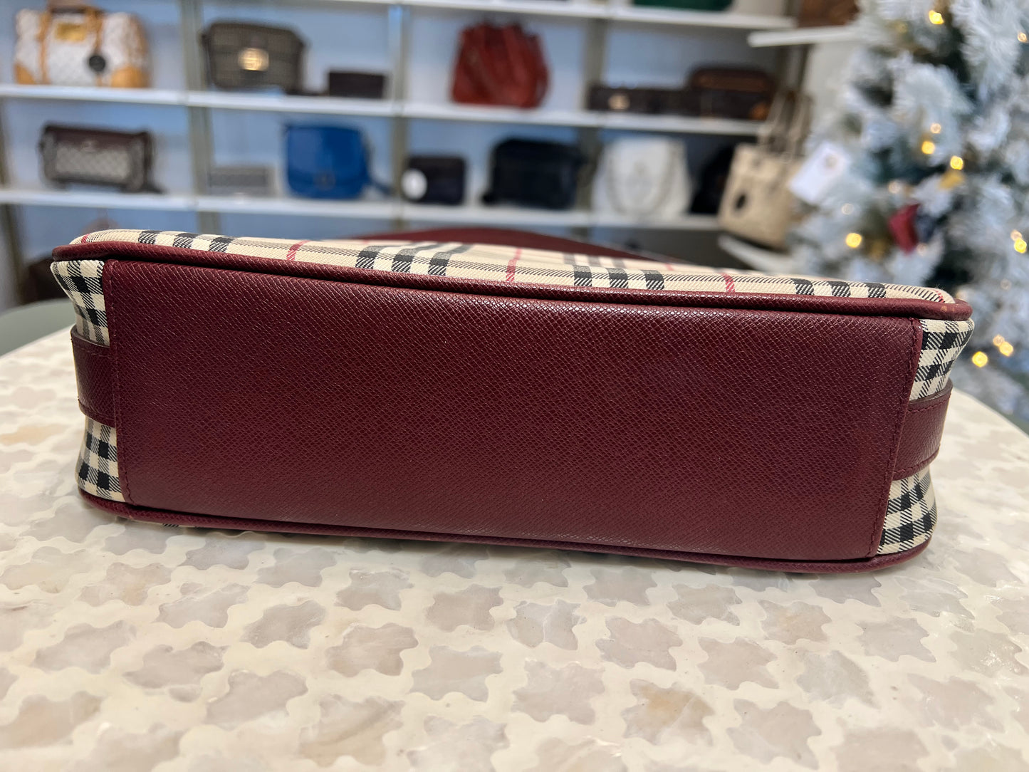 Burberry Nova Check Shoulder Bag