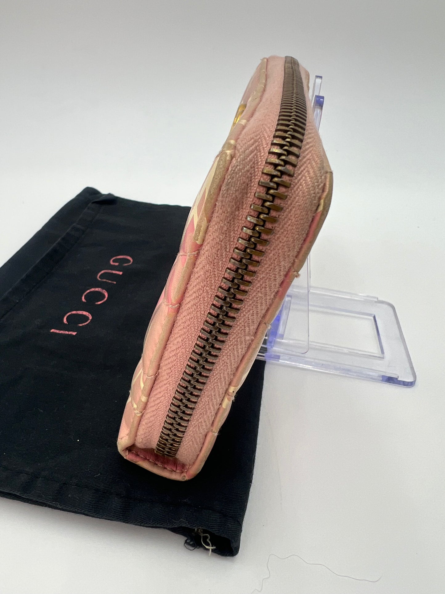 GucciGhost Pink Star Wallet