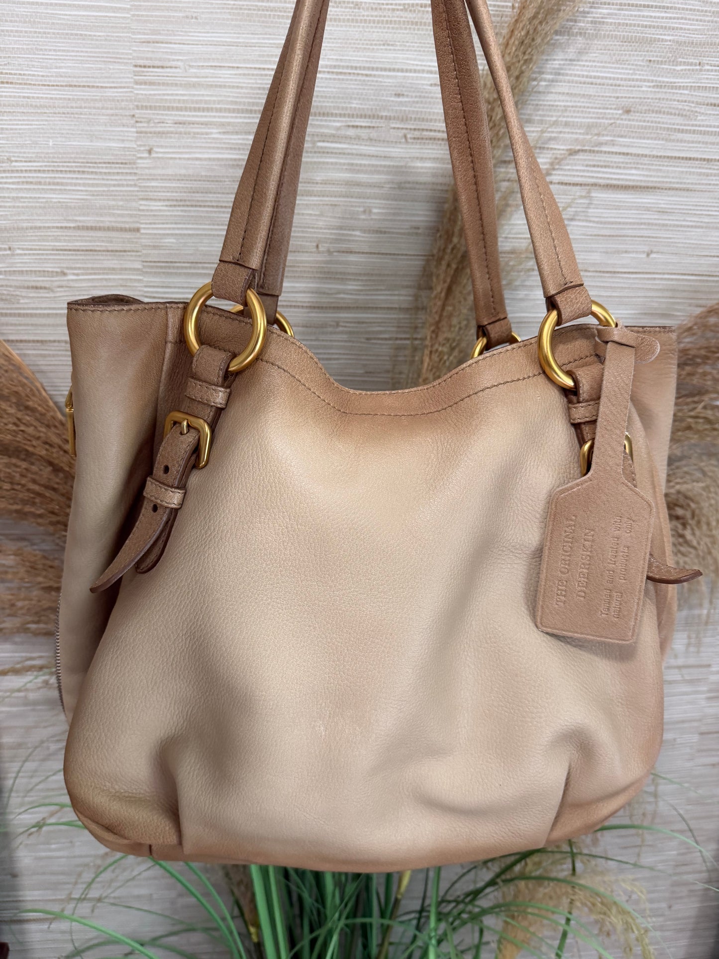 Prada Deerskin Shoulder Bag