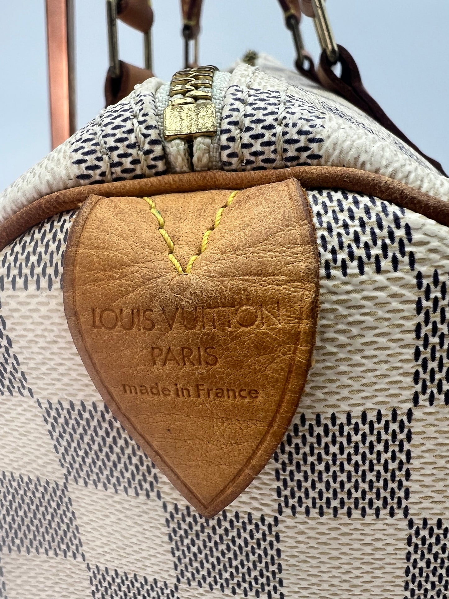 Louis Vuitton Speedy 30 Damier Azure