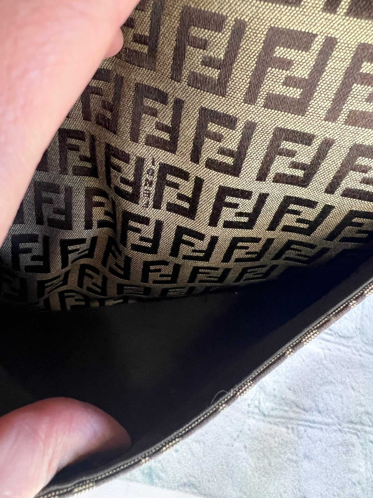 Fendi Monogram Buckle Bag