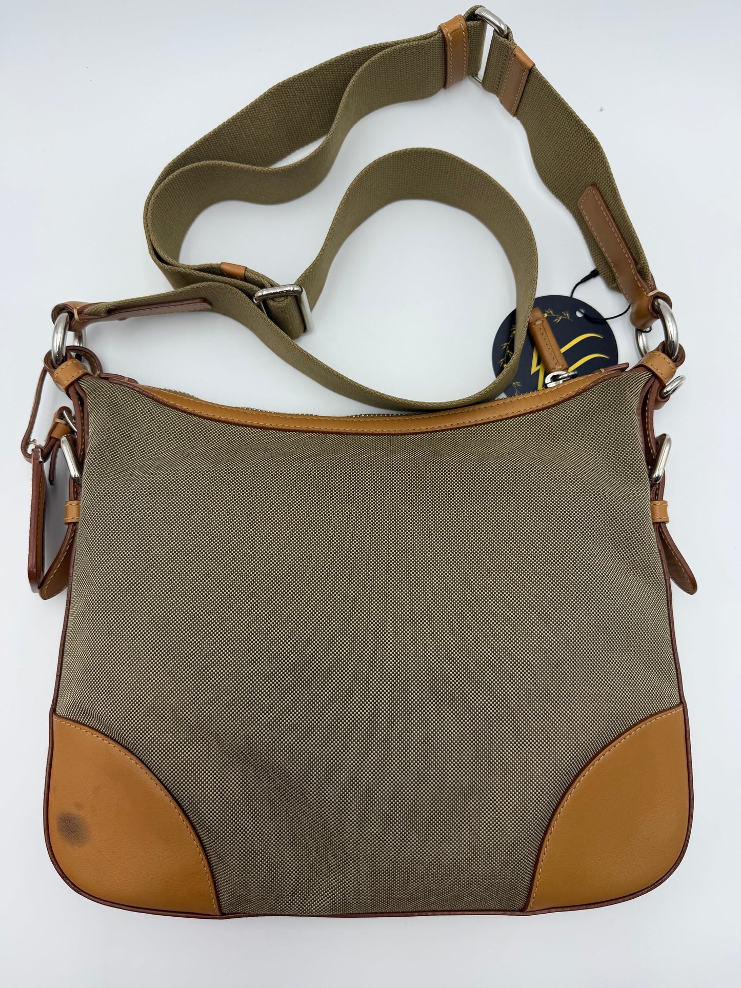 Prada Logo Jacquard Crossbody