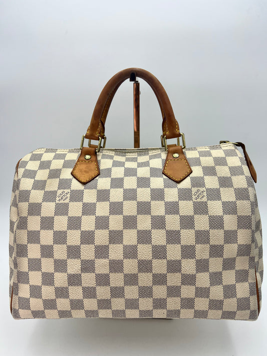 Louis Vuitton Speedy 30 Damier Azure