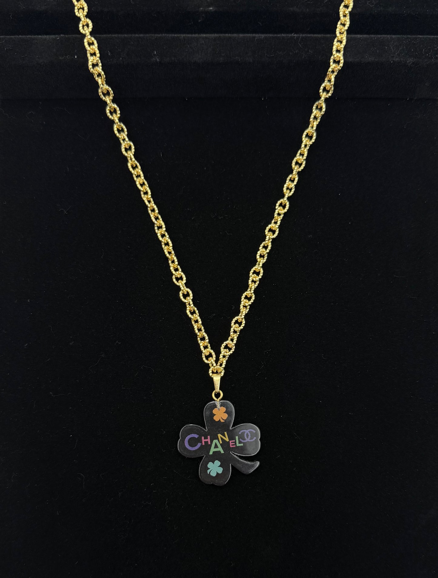 Chanel Four Leaf Clover Necklace